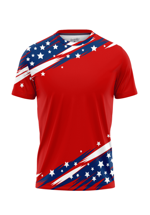 Red White and Blue Shirt