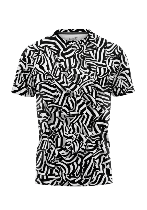 Referee Black and White Shirt