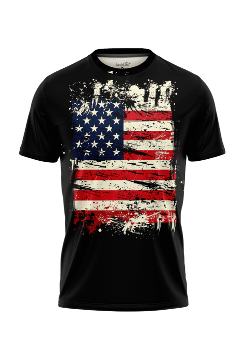 Vintage US Flag Shirt