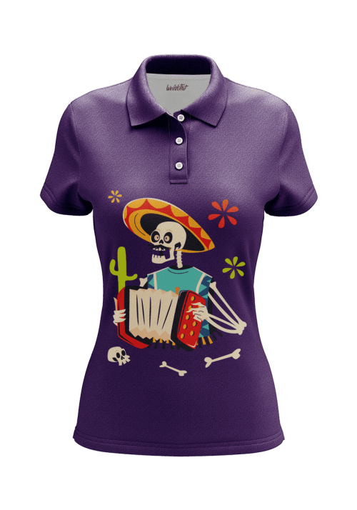 Dia de los Muertos Women's Polo Shirt