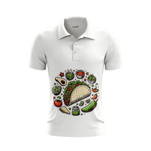 Tacos Men's Polo Shirt