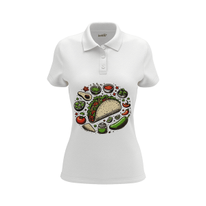 Tacos Women's Polo Shirt
