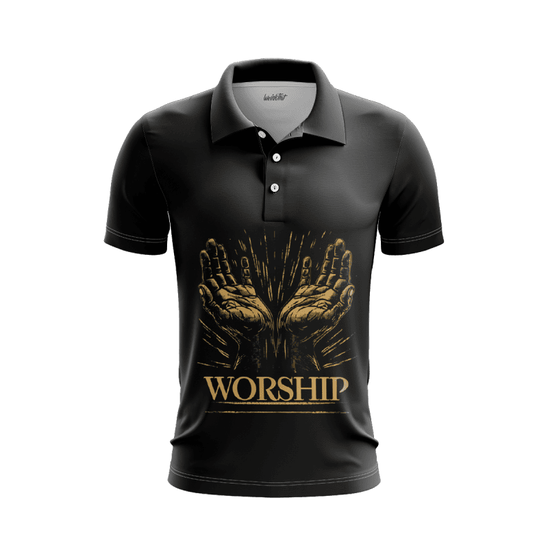 Worship Prayers Men's Polo Shirt