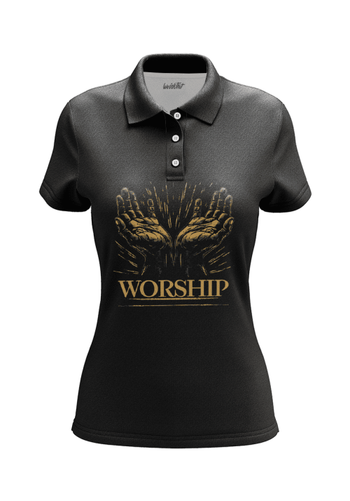Worship Prayers Women's Polo Shirt