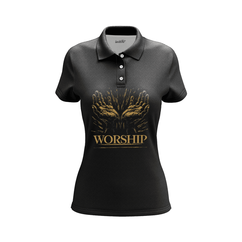 Worship Prayers Women's Polo Shirt